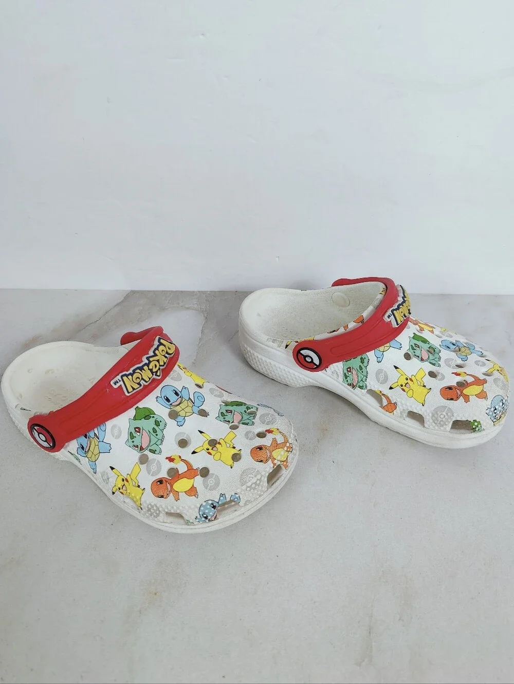 CROCS Toddler Kids Classic Pokémon Clogs, Sz 9